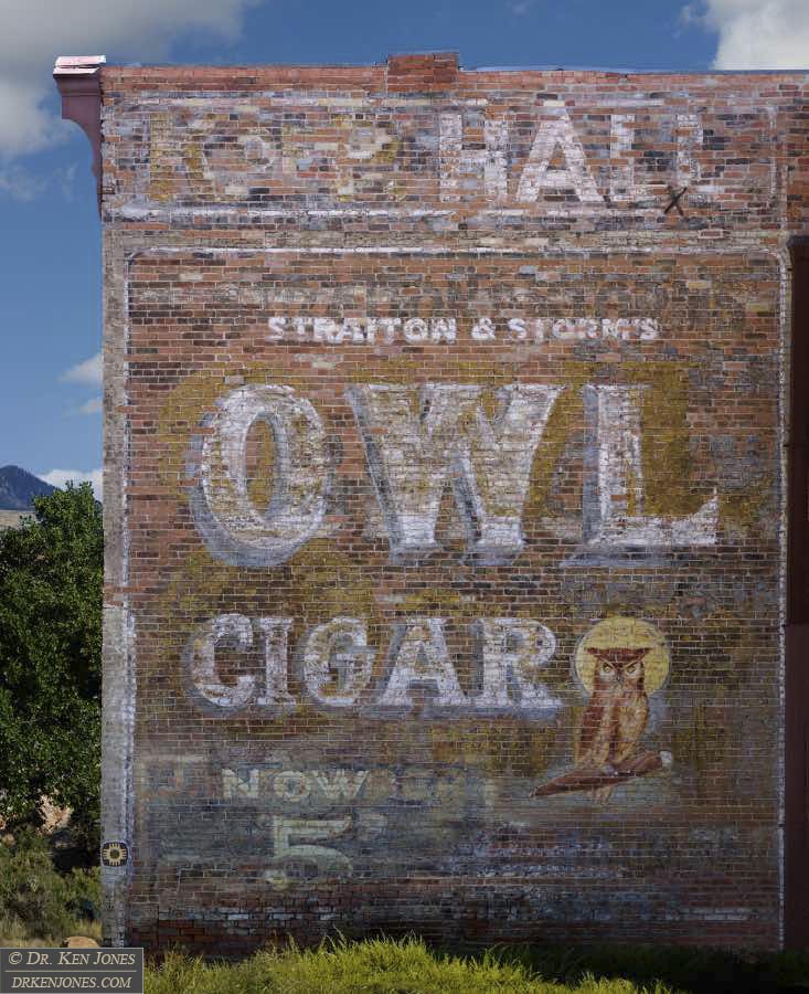 Owl Cigar / Knights of Pythias Hall, Socorro, New Mexico